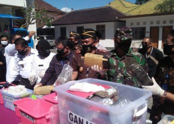 Narkoba Senilai Rp 25 Miliar Lebih Dimusnahkan