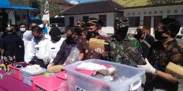 Narkoba Senilai Rp 25 Miliar Lebih Dimusnahkan