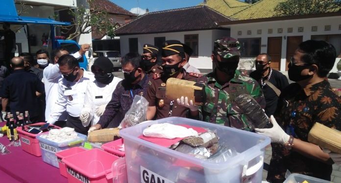 Narkoba Senilai Rp 25 Miliar Lebih Dimusnahkan