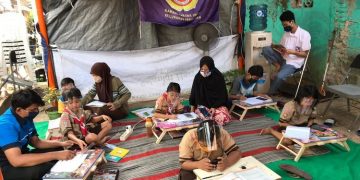 88 Persen Siswanya Tak Punya Internet, Warga Inisiasi “Ruang Kembali Belajar”