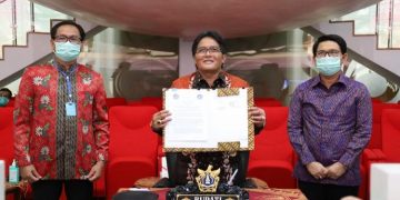 Bangun Jalan Lingkar Selatan, Badung Teken Kesepakatan dengan Kemenkeu