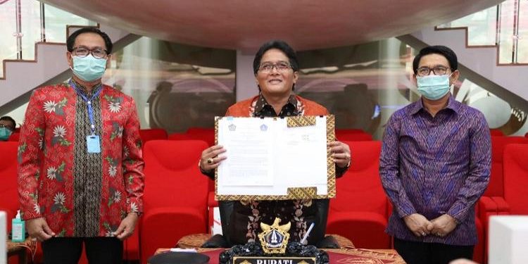 Bangun Jalan Lingkar Selatan, Badung Teken Kesepakatan dengan Kemenkeu