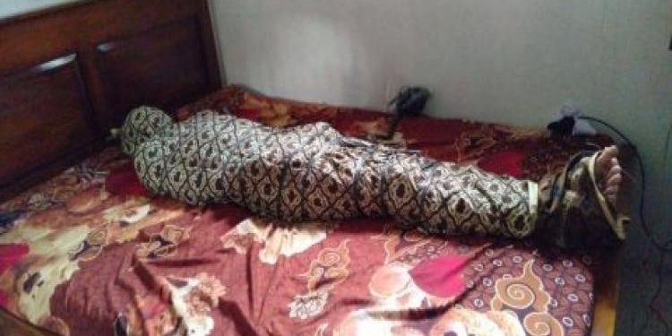 Gairah Seks Muncul Saat Bungkus Orang dengan Kain