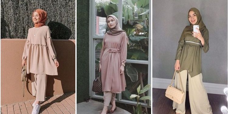 Ini 5 Tunik Polos Bernuansa Pastel yang Pas Buat Segala Acara Tunik polos pastel