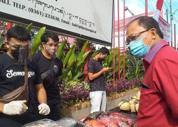 PDI Perjuangan Secara Serentak Gelar Pasar Gotong Royong Krama Bali