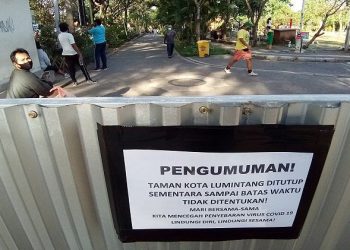 Ganasnya Kasus Covid-19, Pemkot Denpasarmenutup 3 Fasilitas Publik