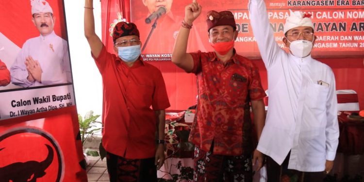 Demi Sebuah Perubahan Yang Nyata , Generasi Pemuda Dan Seluruh Warga Desa Adat Nongan Dukung Dana – Dipa Jadi Karangasem 1