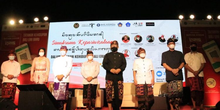 Hadiri Acara Simakrama Kepariwisata, Wagub Harapkan Stakeholder Pariwisata Dapat Tingkatkan Iklim Pariwisata Bali