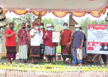 Diniliai Pro Rakyat, Paslon Jaya Wira dapatkan Dukungan Penuh Dari Petani Kakau kabupaten Tabanan