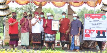 Diniliai Pro Rakyat, Paslon Jaya Wira dapatkan Dukungan Penuh Dari Petani Kakau kabupaten Tabanan