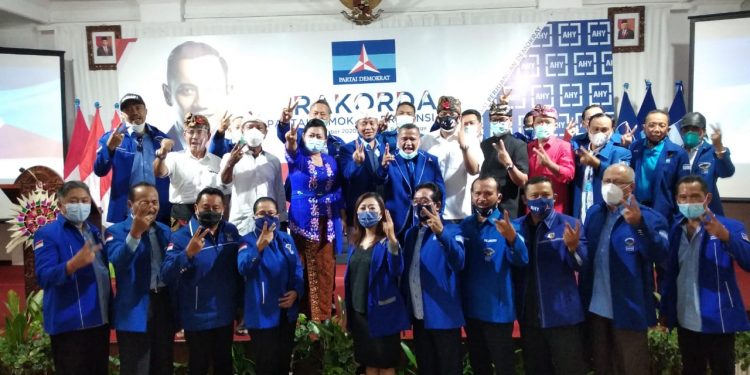 Panaskan Partai, Demokrat Bali Kumpulkan 6 Paslon Kabupaten Dan Kota