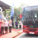 Ramah Lingkungan, Gubernur Bali Luncurkan Uji Coba Shuttle Bus Listrik
