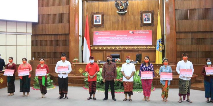 Tahun 2021,Gubernur Bali Akan Kembangkan UKM Dan Koperasi Bali