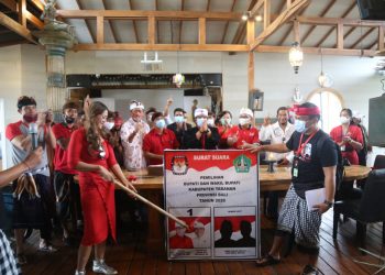 420 Keluarga Desa Kembang Merta Siap Menangkan Paslon Jaya-Wira