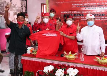 Kelompok Tani,Nelayan,UMKM Karangasem Deklarasi Menang Dana – Dipa