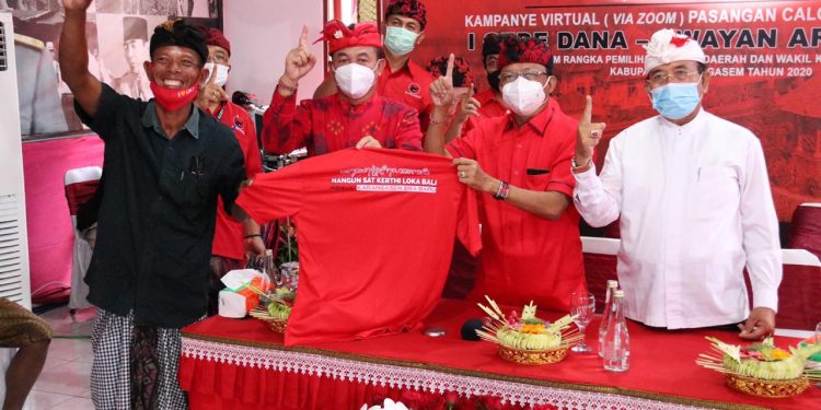 Kelompok Tani,Nelayan,UMKM Karangasem Deklarasi Menang Dana – Dipa