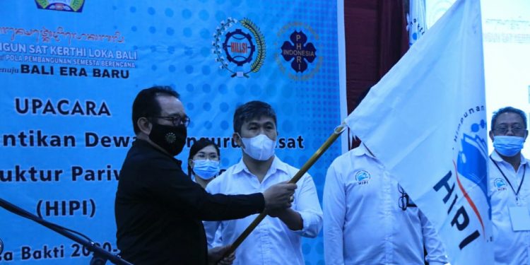 Setelah Sah Dilantik, Wagub Bali Ajak HIPI Bangkitkan Perekonomian Bali