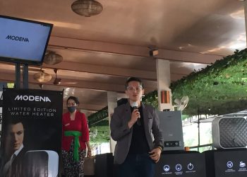 Kolaborasi Dengan Christian Sugiono, Modena Luncurkan Water Heater