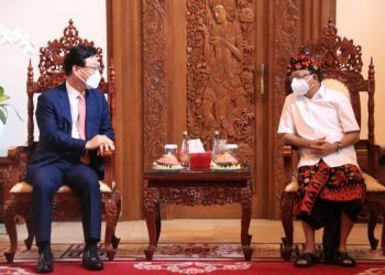 Tos Arak Bali, Gubernur & Dubes Korsel Bahas Isu Infrastruktur, Ekoturisme Hingga Pertukaran Pelajar