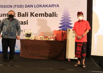 Terima Bakti Inovasi Indonesia Dari Menristek/BRIN RI, Gubernur Bali Harap Dapat Memacu Ekonomi Bali