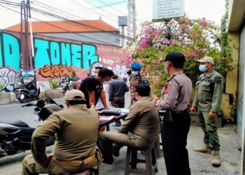 Menindak Lanjut Prokes, Tim Gabungan Tindak Pelanggaran Di Badung