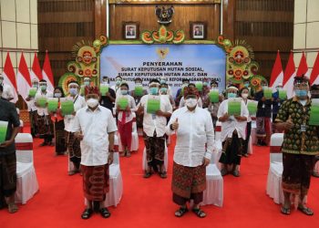 Bali Kebagian Jatah Kelola Hutan Sosial & Hutan Adat dalam Belasan Ribu Hektar