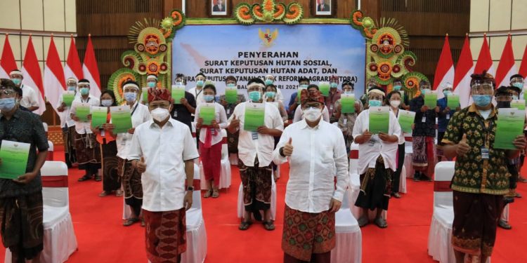 Bali Kebagian Jatah Kelola Hutan Sosial & Hutan Adat dalam Belasan Ribu Hektar