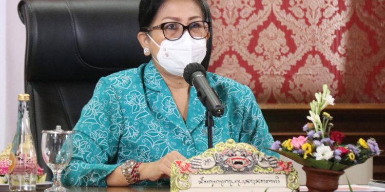 Mantapkan Program 2021, Ny Putri Koster Berdiskusi dengan Kader PKK Seluruh Bali