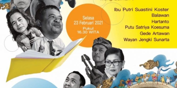 Peluncuran Buku Puisi, Lukisan & Sketsa Gajah Mina 23 Februari s/d 16 Maret 2021