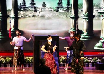 Secara Resmi, Gubernur Bali Buka Bulan Bahasa Bali Tanpa Penonton