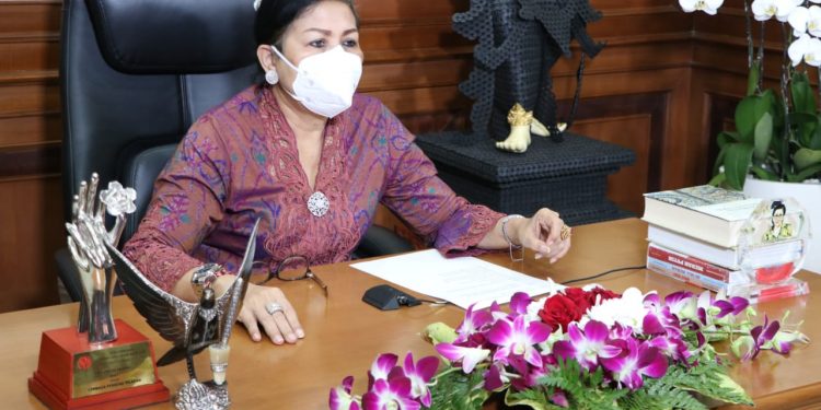 Di Masa pandemi, Ny Putri Koster Ajak Anggota WHDI Untuk Berkreasi & Berinovasi