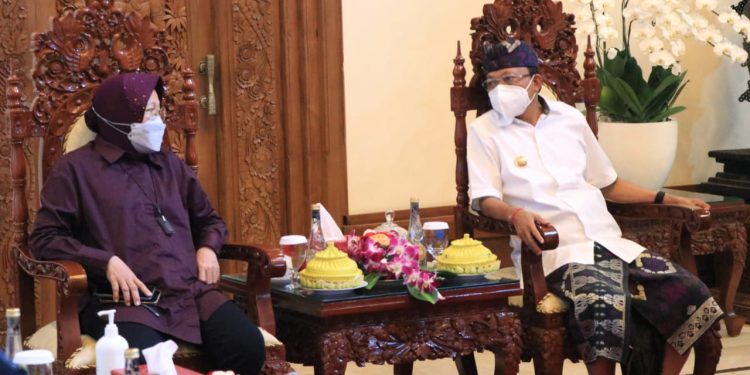 Mensos Tri Rismaharini dan Gubernur Koster Beri Sinyal Gelar Pahlawan Nasional Ida Dewa Agung Jambe Segera Terwujud