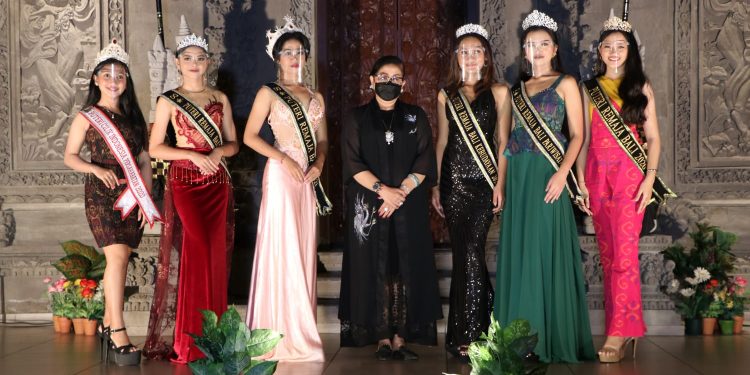 Ny Putri Koster Harap Puteri Cilik dan Remaja Bali 2021 Jadi Duta Anti Narkoba