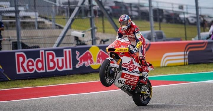 Federal Oil Puji Podium Dua Fabio Di Giannantonio di Moto2 Amerika