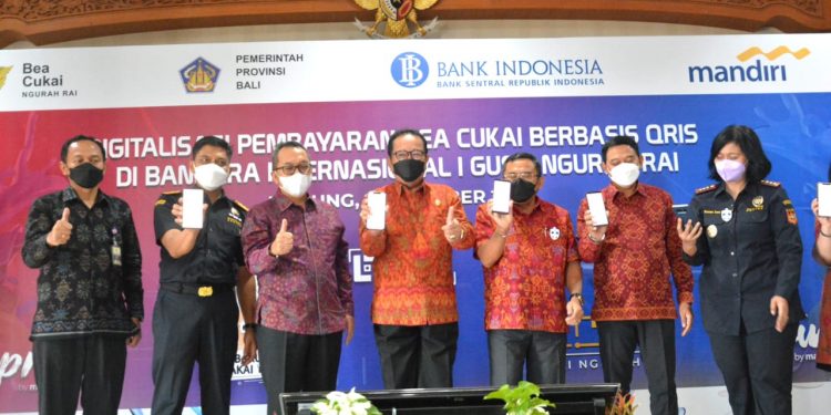 Permudah Transaksi, Pemprov Bali & Bea Cukai Launching Pembayaran Berbasis QRIS