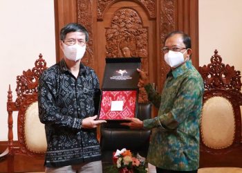 Temui Gubernur & Wagub Bali, Dubes Vietnam Puji Penanganan Covid-19 di Bali