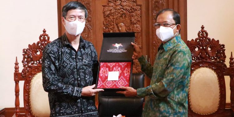 Temui Gubernur & Wagub Bali, Dubes Vietnam Puji Penanganan Covid-19 di Bali