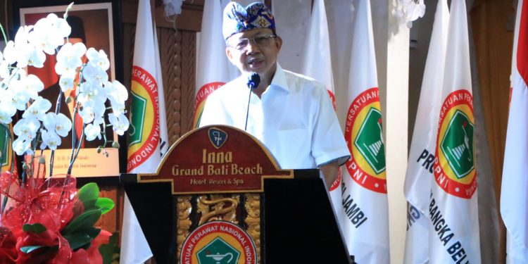 Hadiri Munas X Ppni, Gubernur Koster Dukung Upaya PPNI Wujudkan Pelayanan Kesehatan Hingga Ketingkat Desa