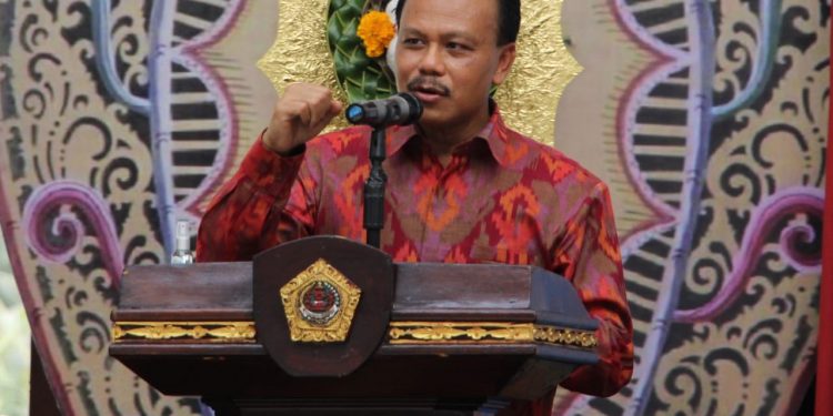 Sekda Dewa Indra Apresiasi Deklarasi Pembentukan Forum Pengurangan Risiko Bencana se-Bali Tahun 2021