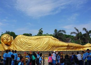Indonesia Punya 5 Patung Buddha Raksasa Berbaring