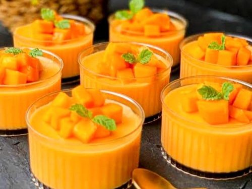 Manis & Segar, Berikut Resep Puding Mangga Sutra Ala Rumahan
