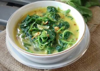 Sederhana & Enak, Berikut Resep Sayur Bayam Kuah Santan Di Rumah