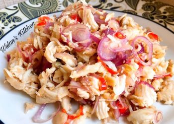 Enak Banget, Berikut Resep Ayam Suwir Sambal Matah Di Rumah