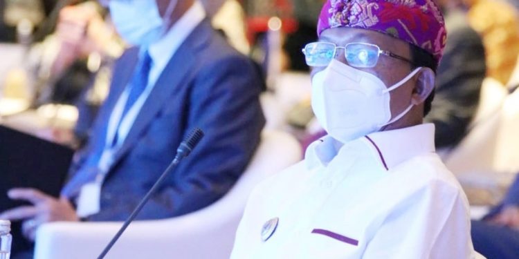 Gubernur Koster Hadiri Pembukaan Bali Democracy Forum ke-14 tahun 2021