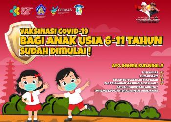 Bali Jadi Salah Satu Provinsi Laksanakan Vaksinasi Anak Usia 6-11 Tahun