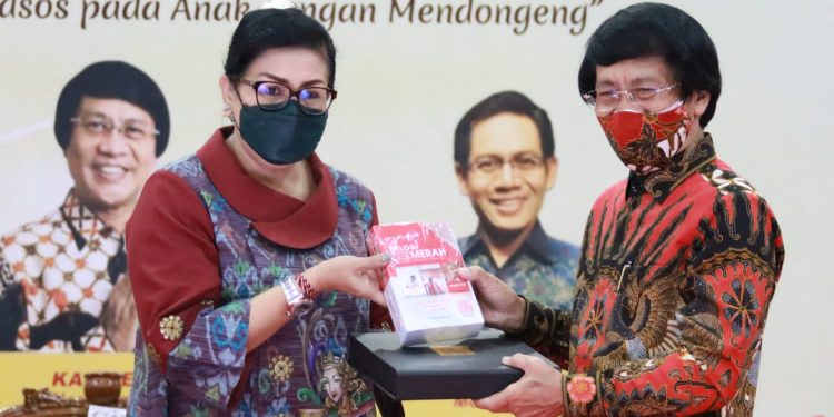 Undang Kak Seto, Ny. Putri Koster Gelorakan Gerakan Mendongeng untuk Mendidik Anak Usia Dini