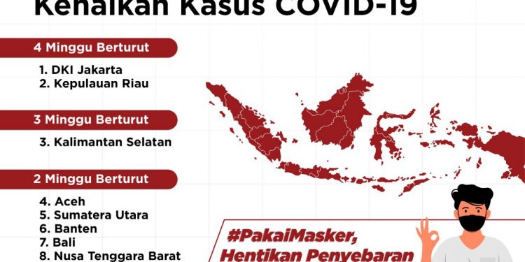 Masuk 11 Provinsi Kasus Naik Berturut, Satgas Covid-19 Provinsi Bali Minta Warga Lebih Waspada