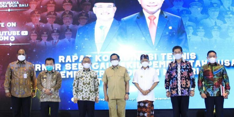 Gubernur Koster Sambut Baik Mendagri Gelar Rakor Pelaksanaan Dekonsentrasi GWPP Tahun 2022 di Bali Sebagai Upaya Pemulihan Ekonomi