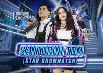 Pevita Pearce Siap Lawan Bintang Emon di PUBG Mobile Santorini TDM Star Showmatch
