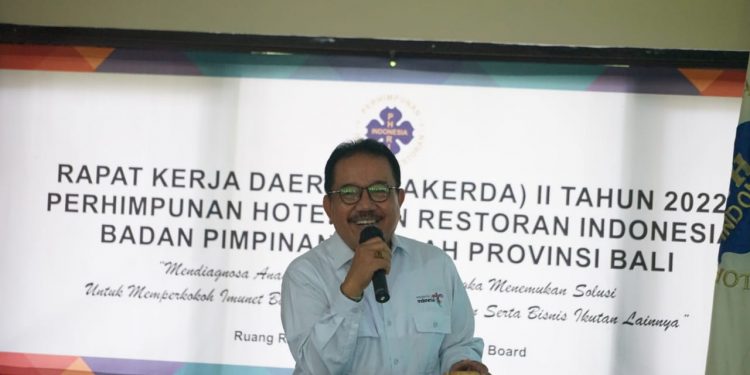 Wagub Cok Ace Ajak Jajaran PHRI Rumuskan Konsep Masa Depan Pariwisata Bali